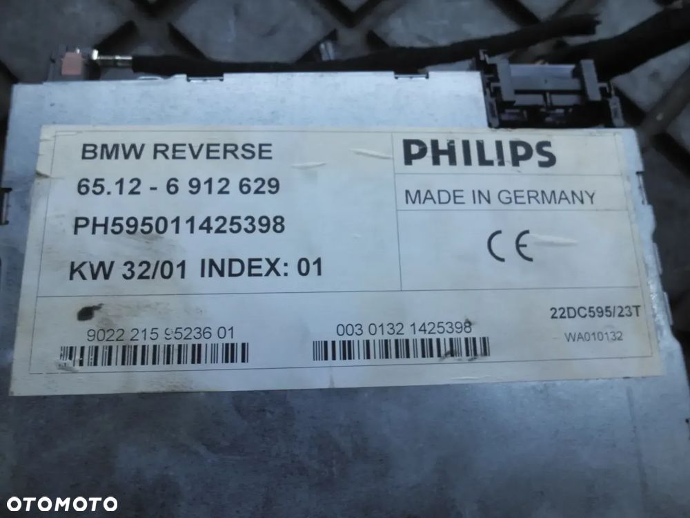 RADIO FABRYCZNE KASETOWE BMW E46 REVERSE PHILIPS 6912629 - 3