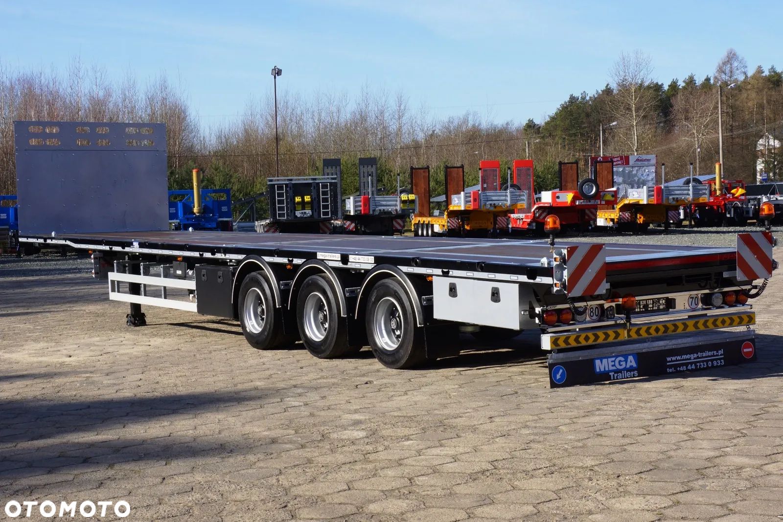 Inny Platforma uniwersalna - ADR EX III - kontenery - maszyny - osie BPW - 10