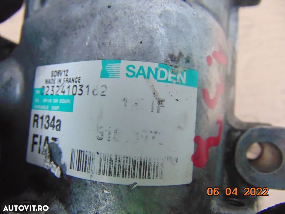 Compresor clima Fiat 1.3 jtd alfa romeo mito punto evo linea bravo dob - 2
