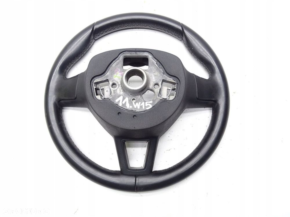 KIEROWNICA SKÓRA MULTI MULTIFUNKCJA SKODA OCTAVIA III 3V0419091L - 14