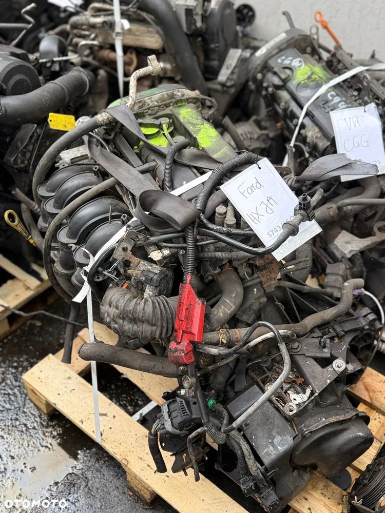 Silnik HXJA FORD FIESTA MK7 1.6 EURO4 z pełnym osprzętem - 1