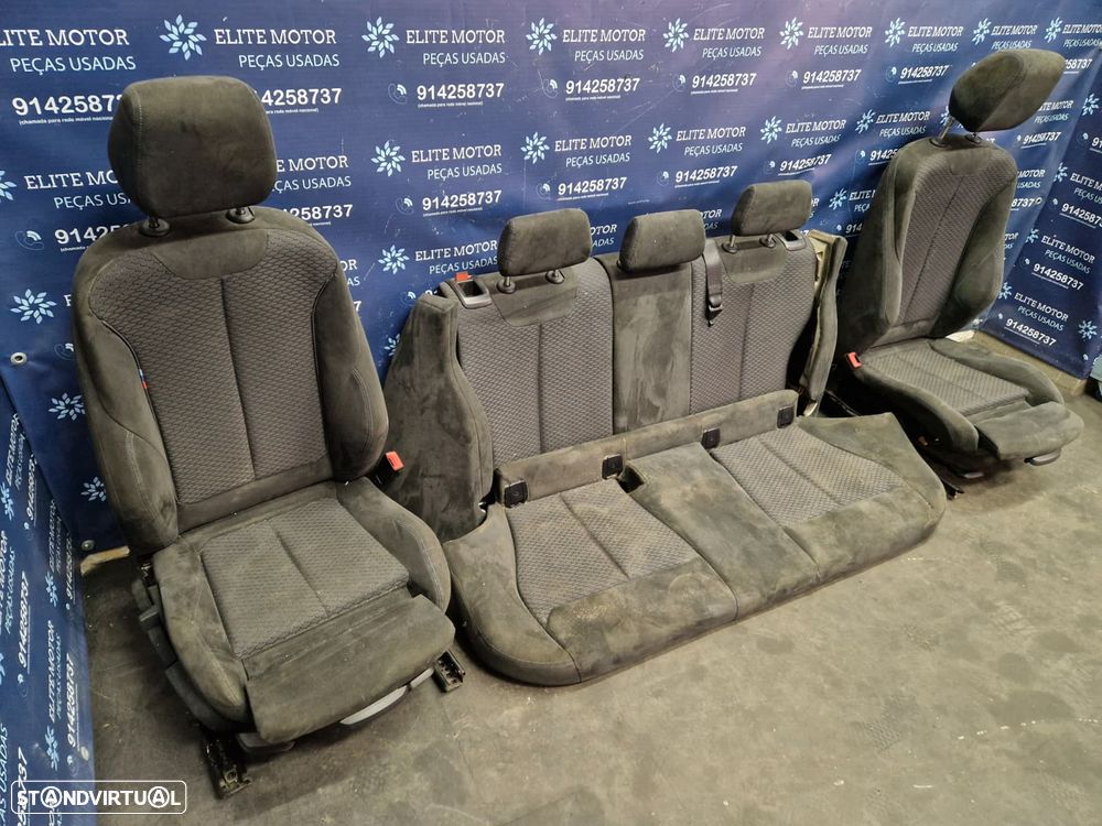 Jogo de bancos usados BMW SERIE 1 F20 PACK M ALCÂNTARA - 2