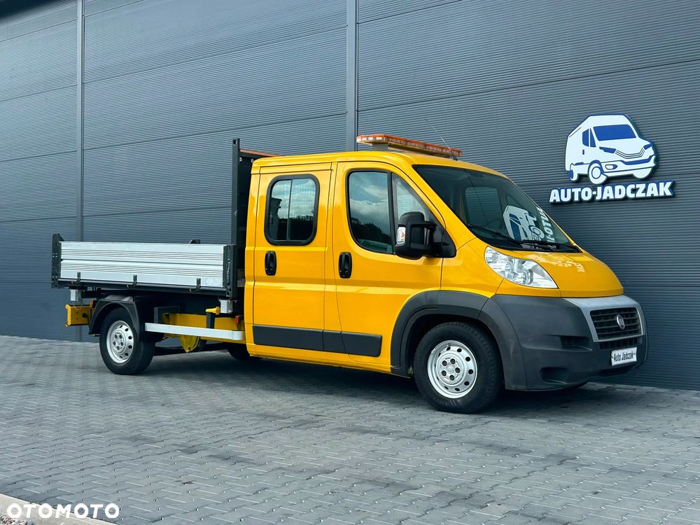 Fiat Ducato 2.3 MultiJet 120KM DOKA + 3 stronny wywrot wywrotka 2,75m Brygadówka 7 osób **KLIMA**Sprowadzony**2011R** - 10