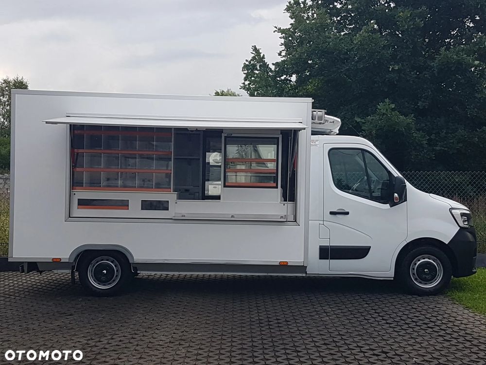 Renault MASTER SKLEP BAR FOODTRUCK KONTENER NISKOPODŁOGOWY AUTOSKLEP AGREGAT AC KLIMA DMC 3500KG - 13