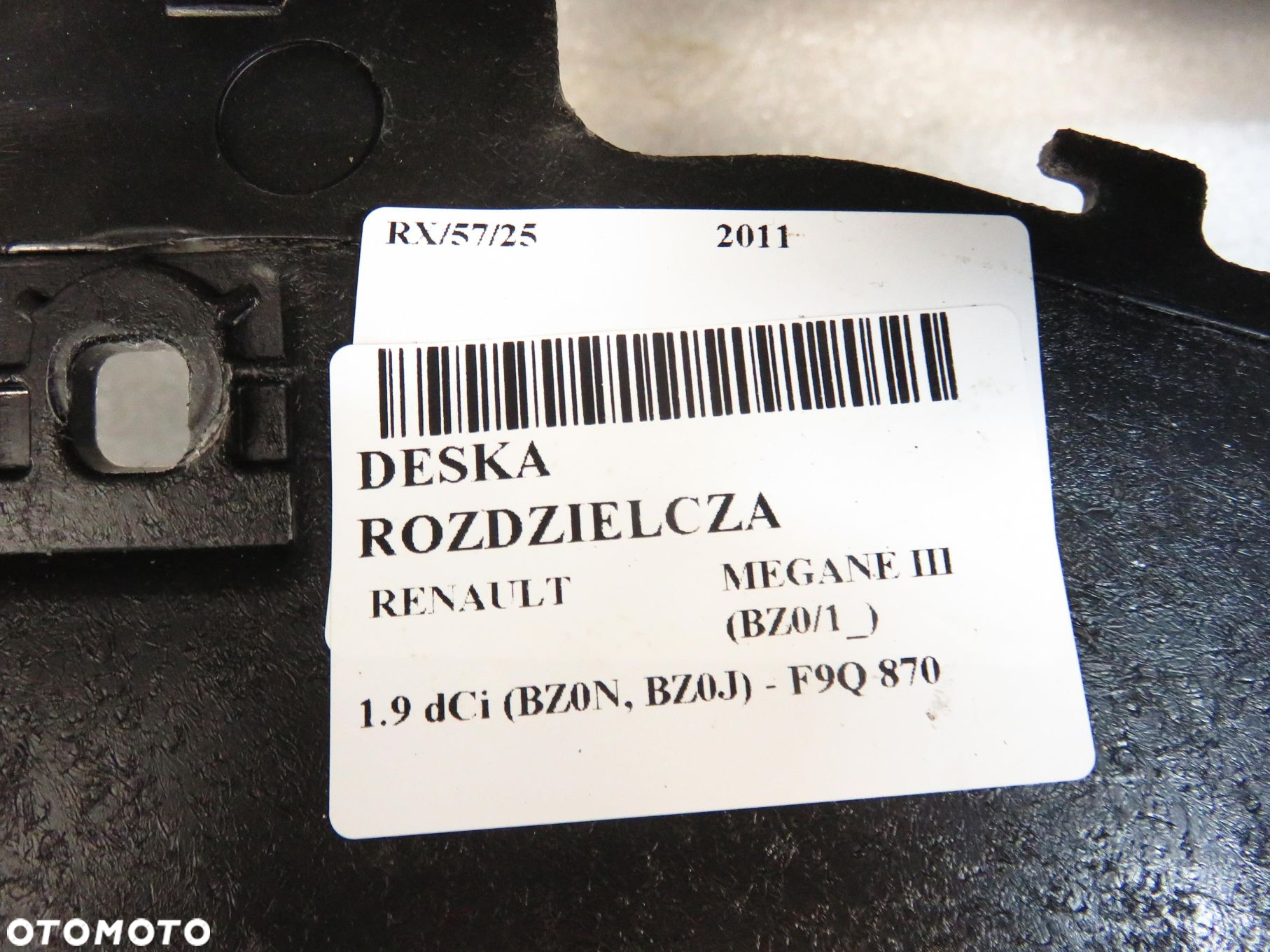 DESKA RENAULT MEGANE III ORYGINAŁ DEMONTAŻ - 9