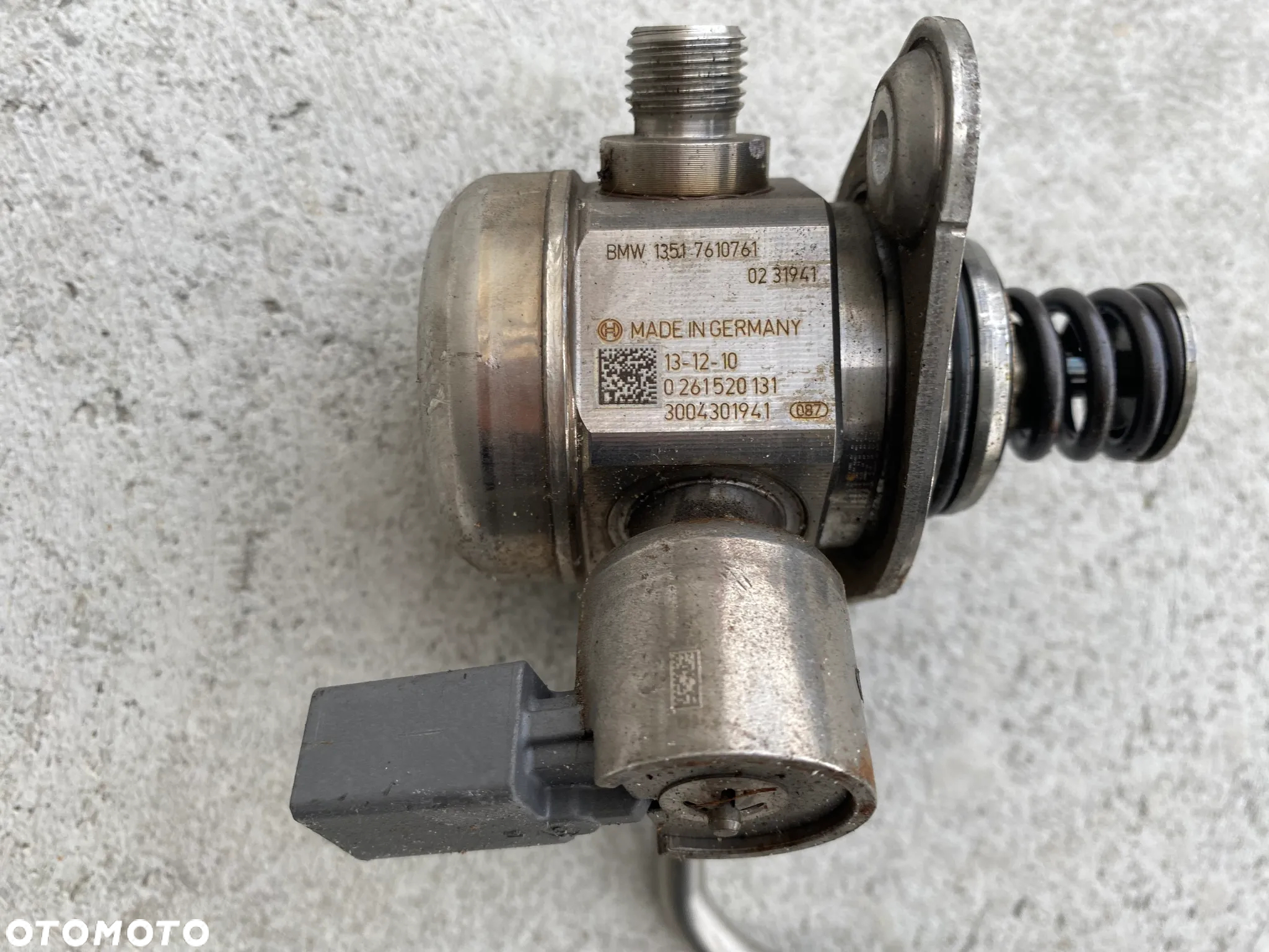 BMW E70 F01 F06 F10 F15 F20 F25 F30 3.0 N55 POMPA WTRYSKOWA PALIWA 7610761 - 2