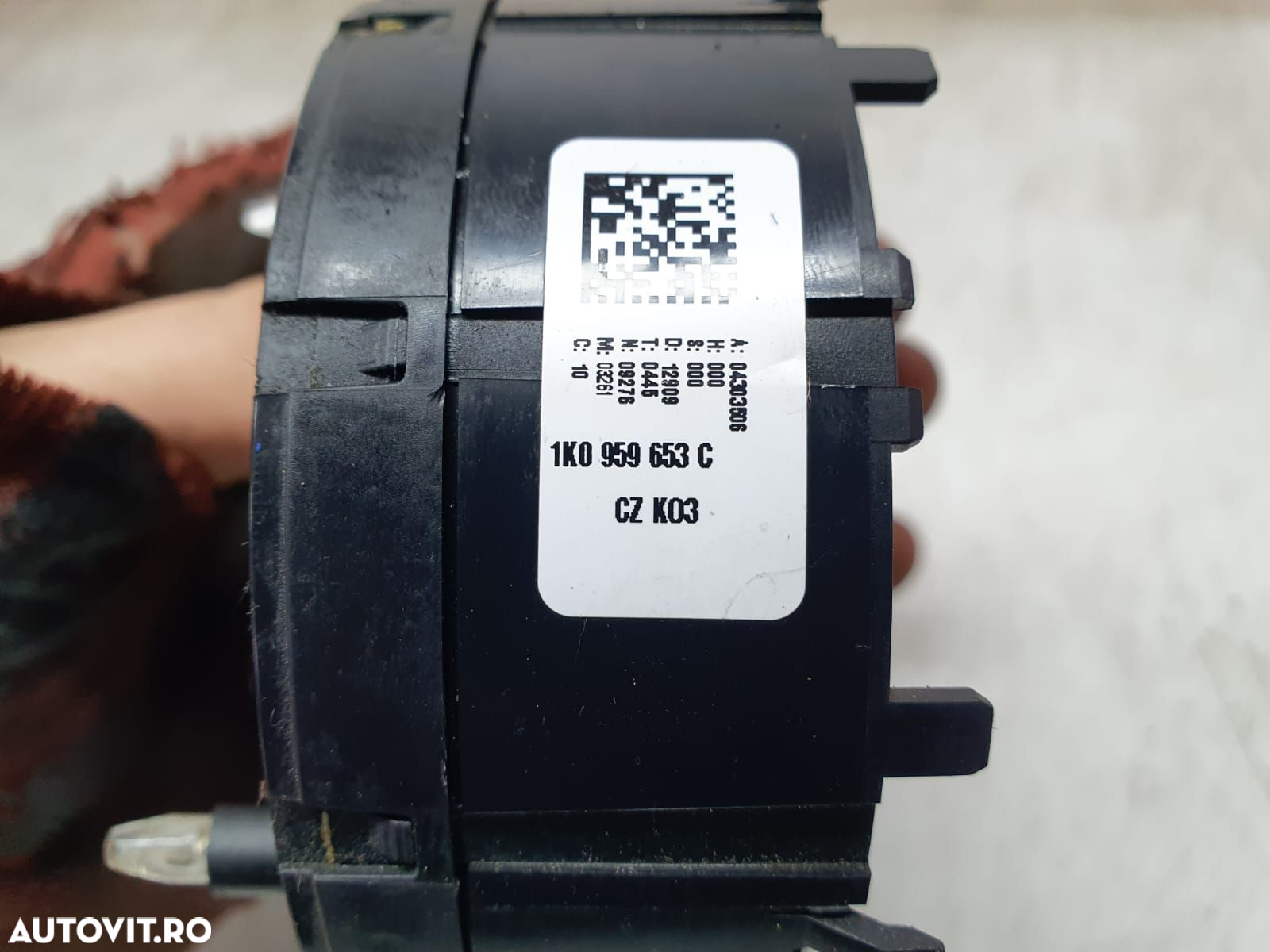 Spira spirala volan 1k0959653C Volkswagen VW Touran 1 [2003 - 2006] - 6
