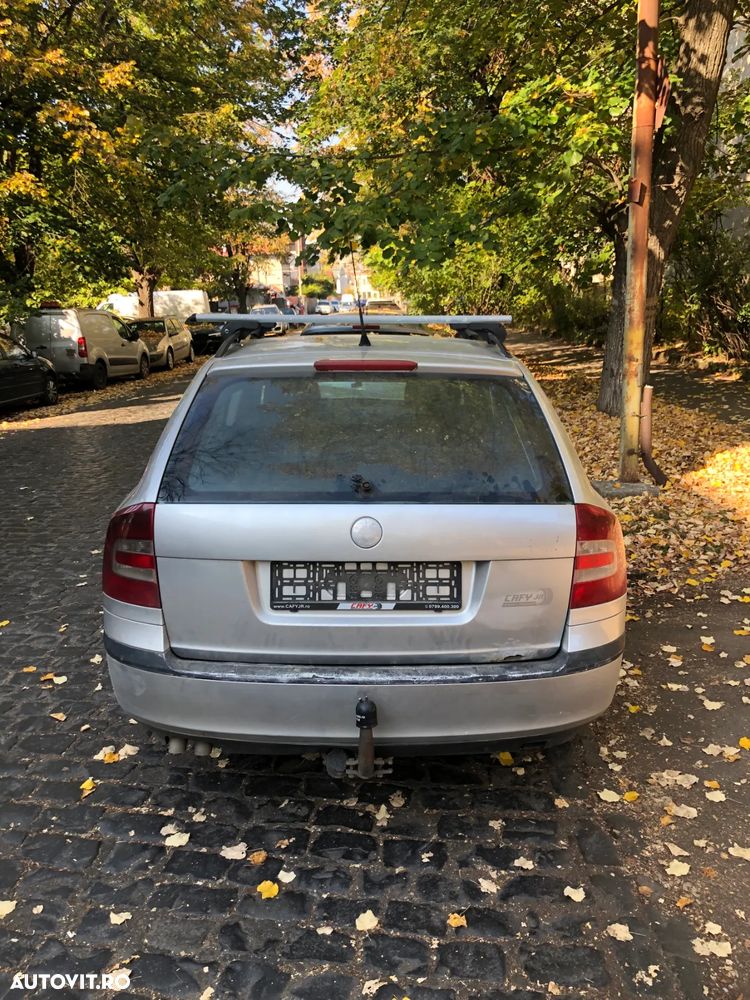 Dezmembrez Skoda Octavia II break 2006 gri argintiu 1,9TDI cod BXE - 9