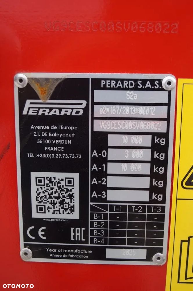 Perard Rozrzutnik Obornika Optium CE 165 SLC - 13
