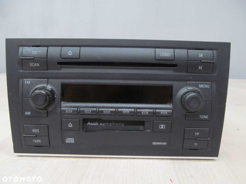AUDI A6 C5 LIFT SYMPHONY II RADIO CD 2 DIN 8E0035195M FABRYCZNE - 2