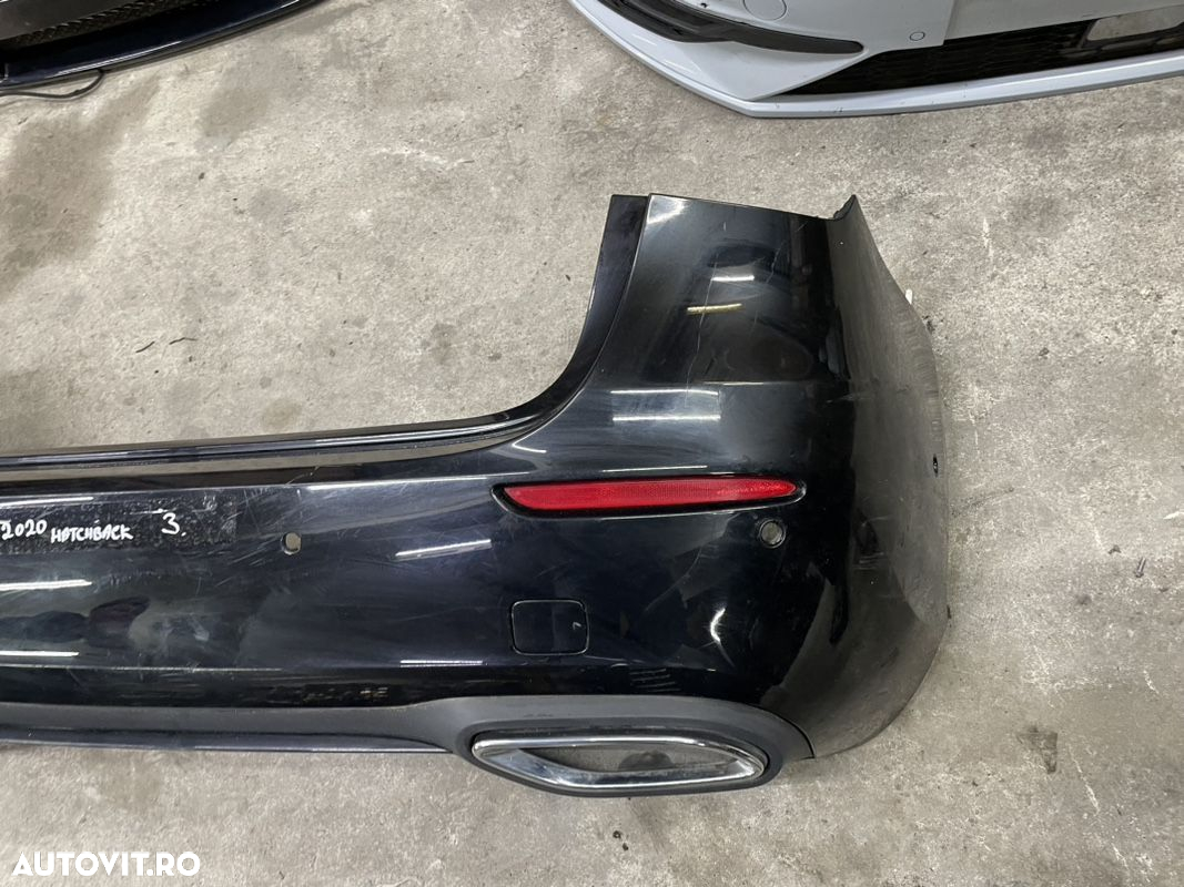Bara spate MERCEDES A-class W177 an 2020 fara defect cu 4 gauri de senzori - 3