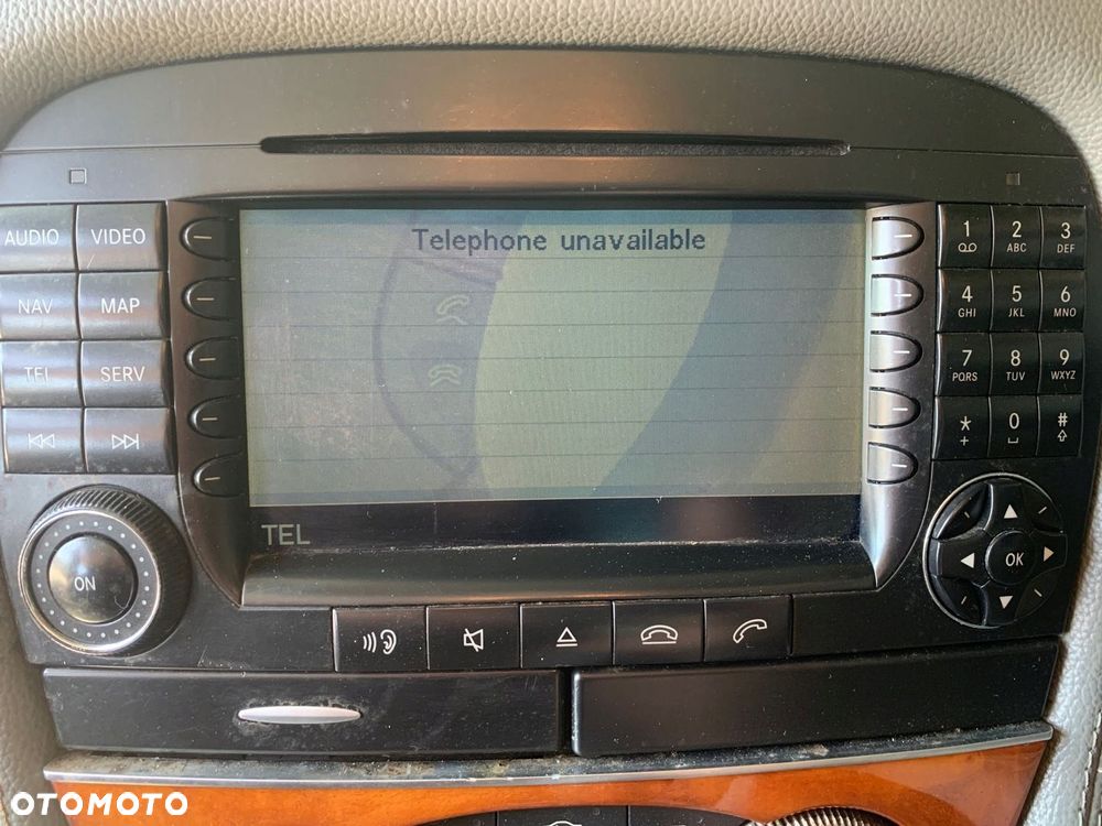 COMAND NAWIGACJA RADIO MERCEDES SL R230 EUROPA - 6