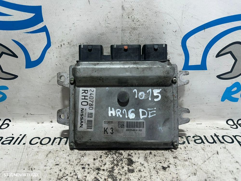 .Centralina Motor Bosch Original Hitachi Nissan HR16DE MEC940-220 2006 - 2013 - 2