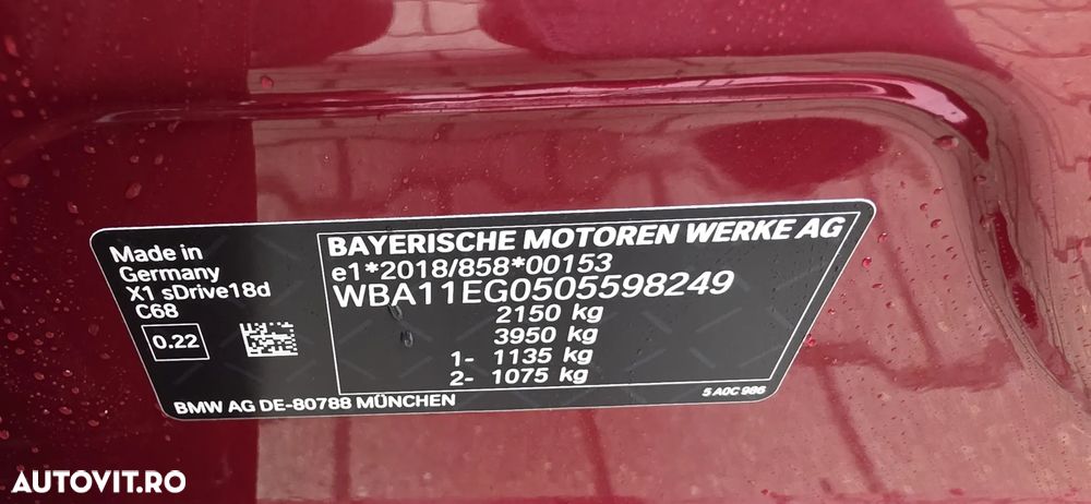 BMW X1 sDrive18d Aut. M Sportpaket - 11