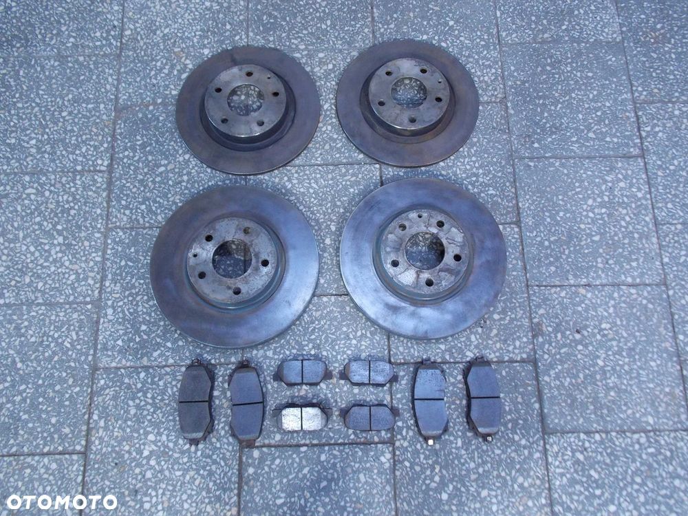 MAZDA 6 VI GJ 2.2D 12-17 TARCZE + KLOCKI PRZOD TYL NOWE - 1