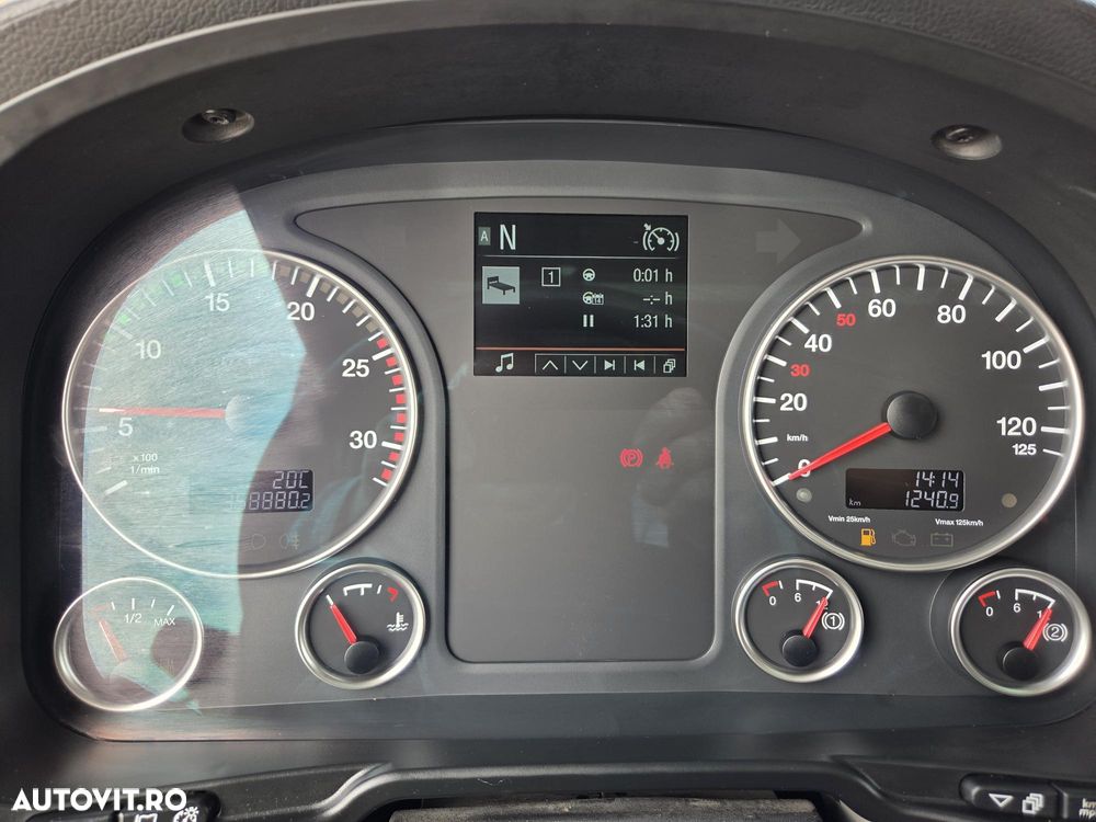 MAN TGS 18.510, 2020, 358.880km, KIT BASCULARE, Cutie viteze AUTOMATA+INTARDER 6 trepte, Frigider, Goarne, Jante Aluminiu, Rezervor aluminiu 600l, anv 315/80R22,5 80% ok, 510 CP euro 6 -2 ANI GARANTIE, posibil leasing 4 ani, STARE BUNA-PROMOTIE 37900 Eur - 23