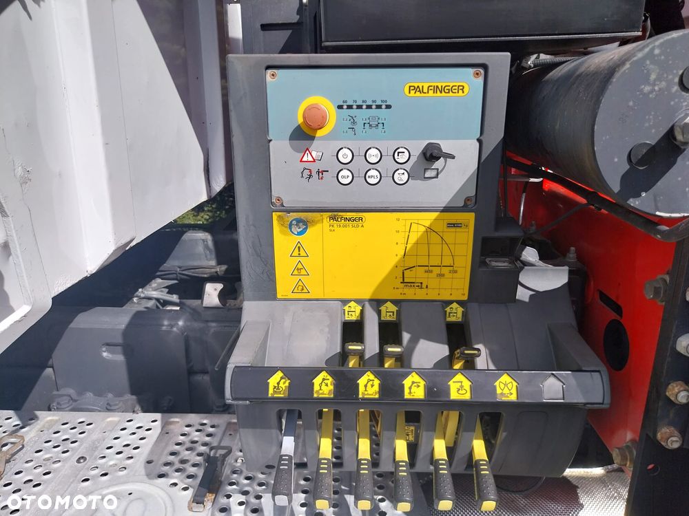 Mercedes-Benz 3-str. wywrotka z PALFINGER PK 19001 - 2