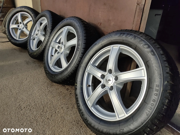 5x112 Alufelgi Felgi Aluminiowe 17 Koła Zimowe AUDI Q3 Q2 A4 B5 B6 B7 B8 B9 A6 C6 C5 C7 Q5 VW TIGUAN PASSAT B5 B6 B7 B8 SHARAN II 2 SEAT ATECA TERRACO EXEO ALHAMBRA II 2 SKODA KODIAQ YETI SUPERB Legnica ALU-RAD MERCEDES 225/60 7mm