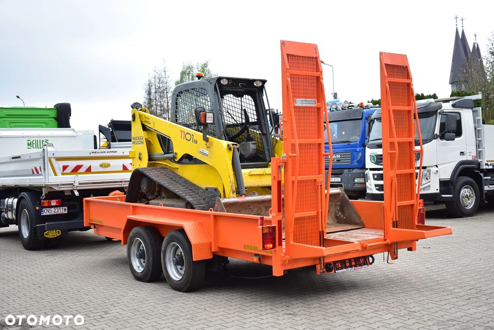 Blomenröhr Przyczepa do przewozu maszyn budowlanych / Najazdy/ DMC : 6900 KG/ Sprowadzona z Niemiec ! - 12