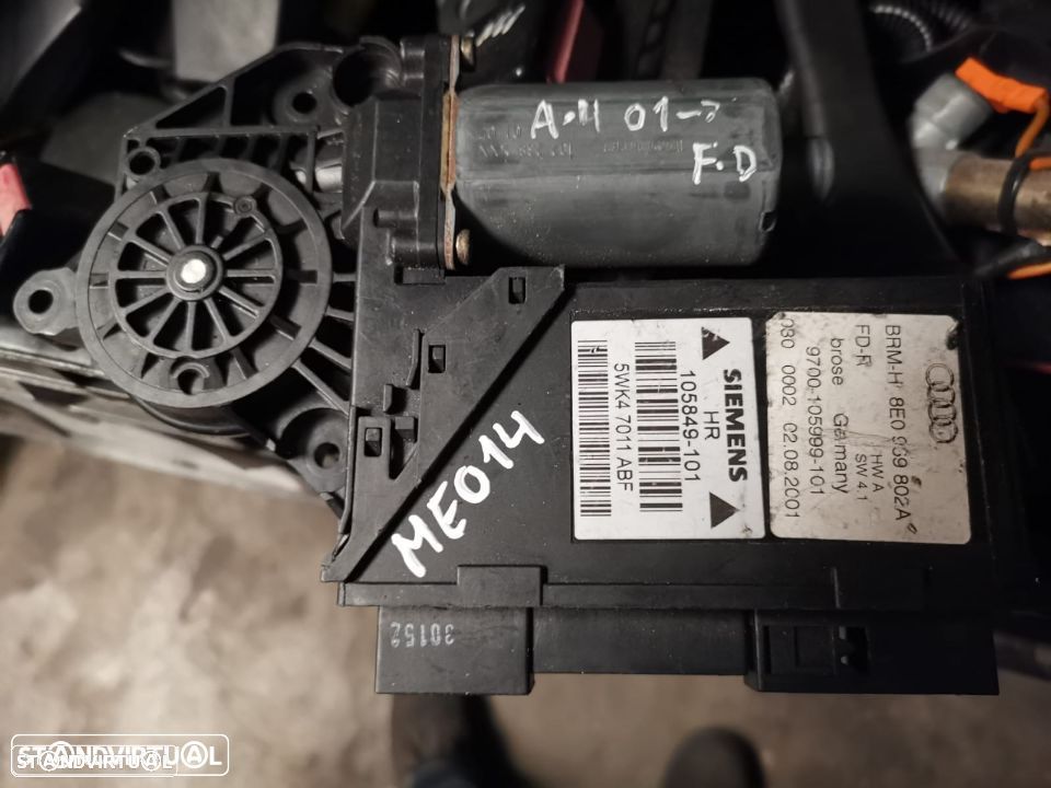 AUDI A4 B6 B7 MOTOR ELEVADOR FRENTE DTO  ME014 - 1
