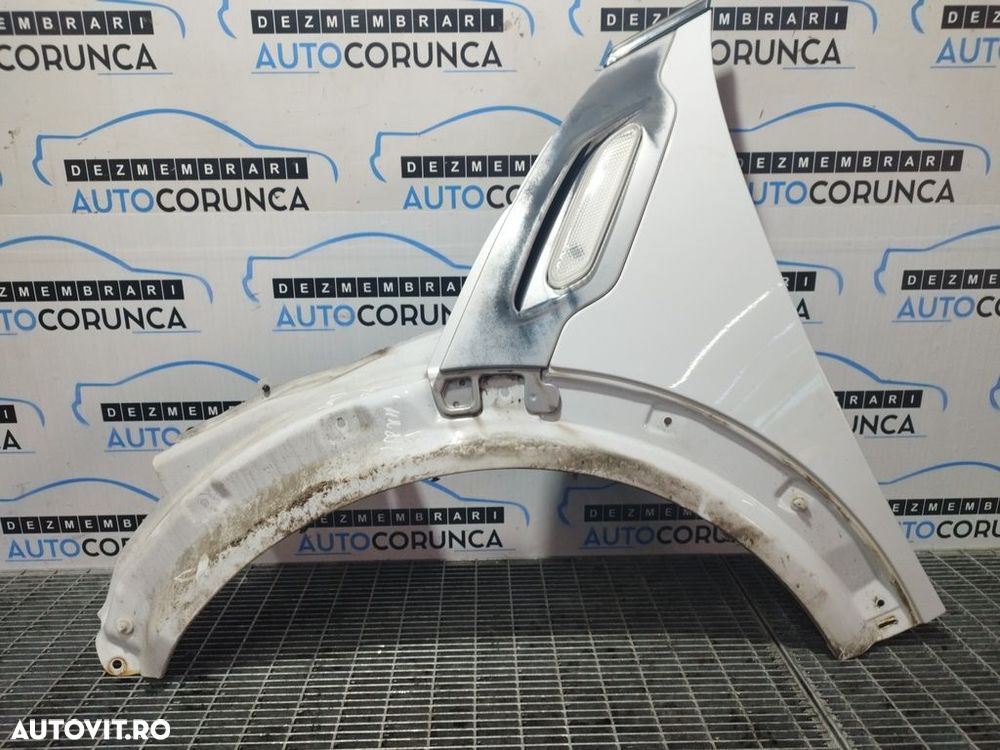 Aripa Stanga Fata Mini Countryman 2010 - 2016 4 Usi Alb (1108) - 1