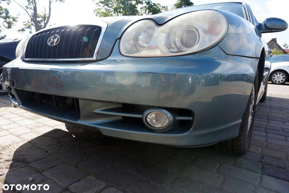 MASKA ZDERZAK BŁOTNIKI LAMPY SONATA IV LIFT VL  HYUNDAI 2001-2004 ZIELONY PRZÓD KOMPLETNY - 18