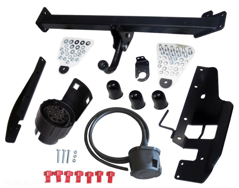 HONDA CRV III 3+RE CR-V HAK HOLOWNICZY + WIĄZKA + GNIAZDO 7PIN + ADAPTER 7/13P - 13