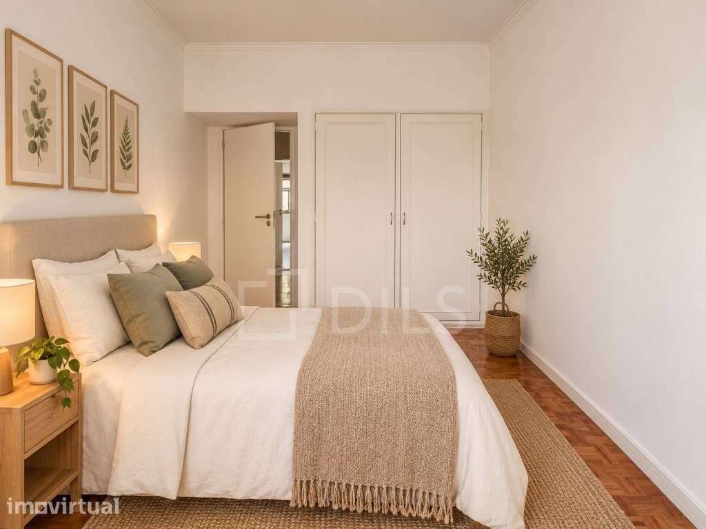Apartamento T2 renovado nas Avenidas Novas, em Lisboa - Grande imagem: 4/24