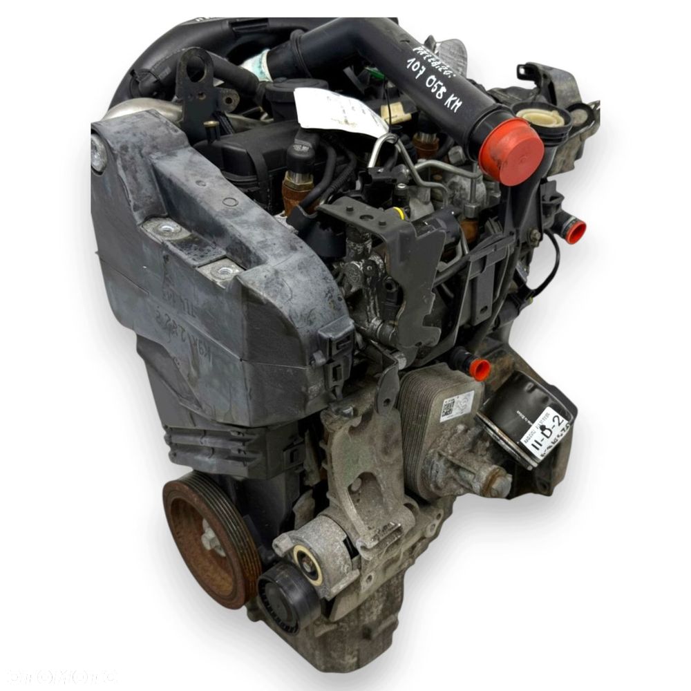 SILNIK K9K430 Nissan Qashqai 1.5 DCI 110KM K9KD430 diesel palący 107 058km - 9