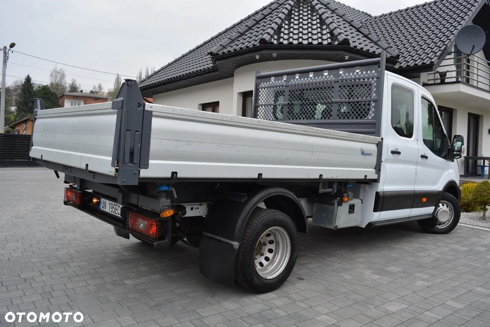 Ford TRANSIT_PIĘKNY 2020/21 Rok-EURO 6+KLIMA_SOLIDNA 3-STRONNA ORYGINALNA WYWROTKA Z WŁOCH_7-OSÓB BRYGADÓWKA DOKA - 38