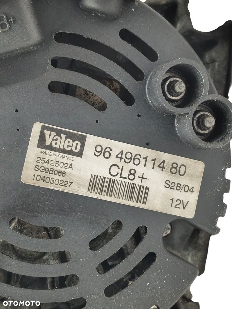ALTERNATOR Citroen C5 I II 2.0 16V 9649611480 - 8
