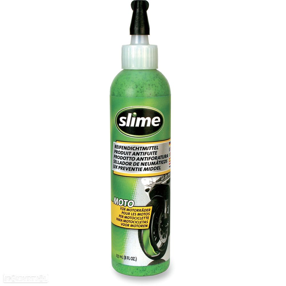 slime selante de pneu sem câmara 237ml - 1