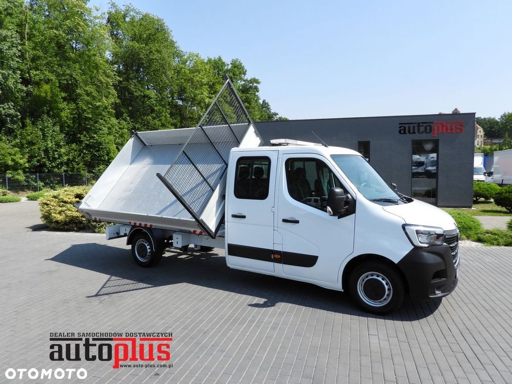 Renault MASTER WYWROTKA TROJSTRONNA PODWÓJNA KABINA DOKA 7 MIEJSC TEMPOMAT LEDY KLIMATYZACJA  165KM - 2