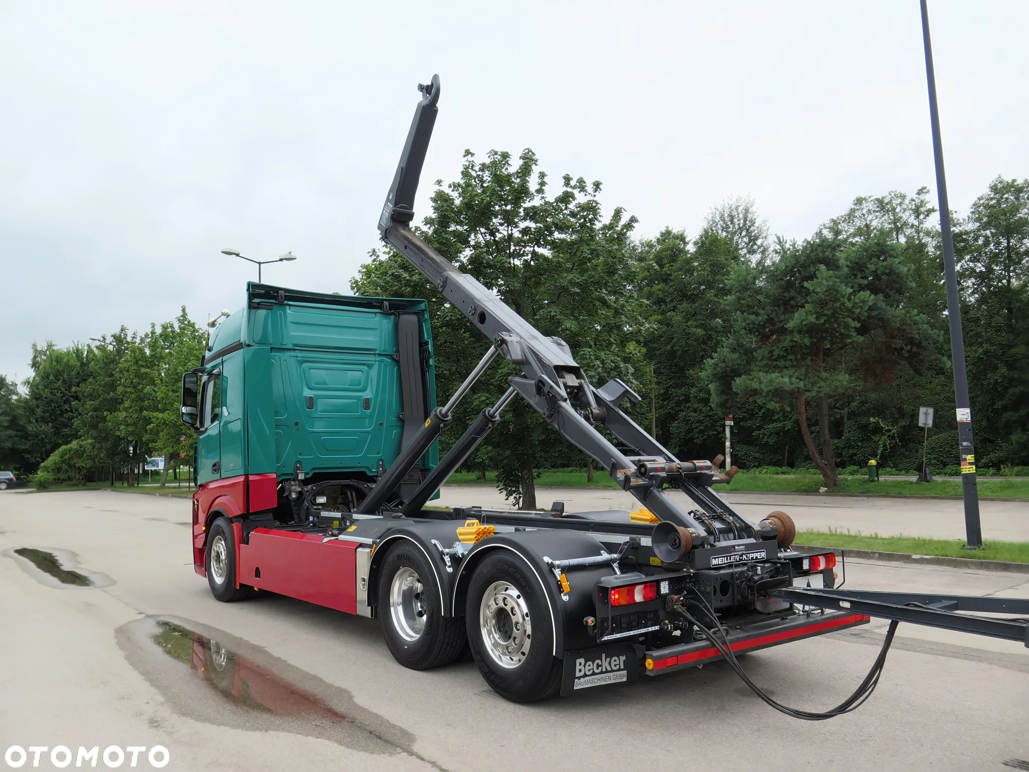 Mercedes-Benz ACTROS 2551, 6x2, HAKOWIEC MEILLER RK 20.65 - 18
