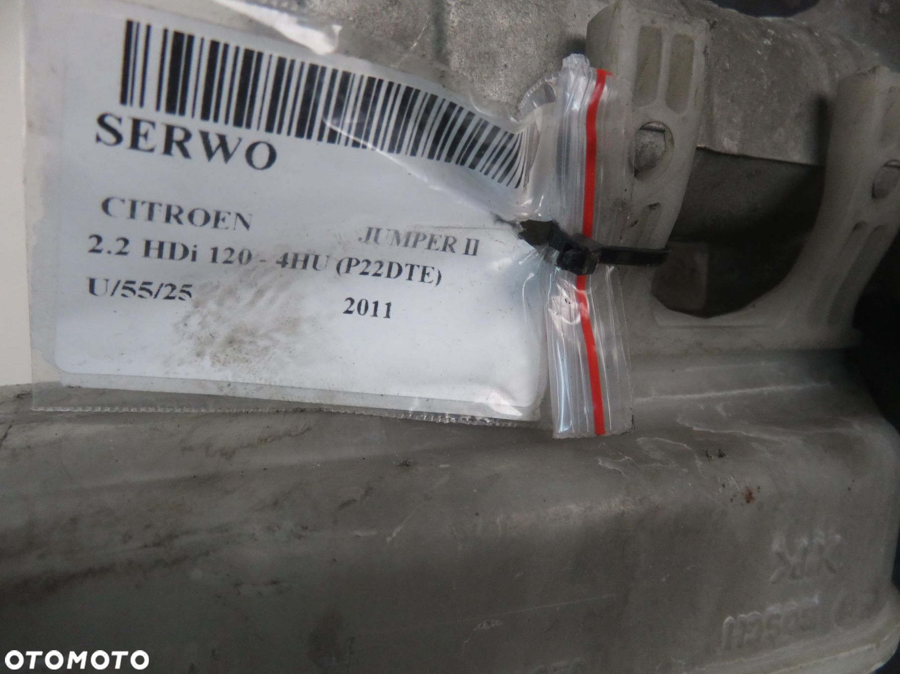 SERWO CITROEN JUMPER II 2.2 HDi 120 - 4HU 0204051286 51837316 - 12