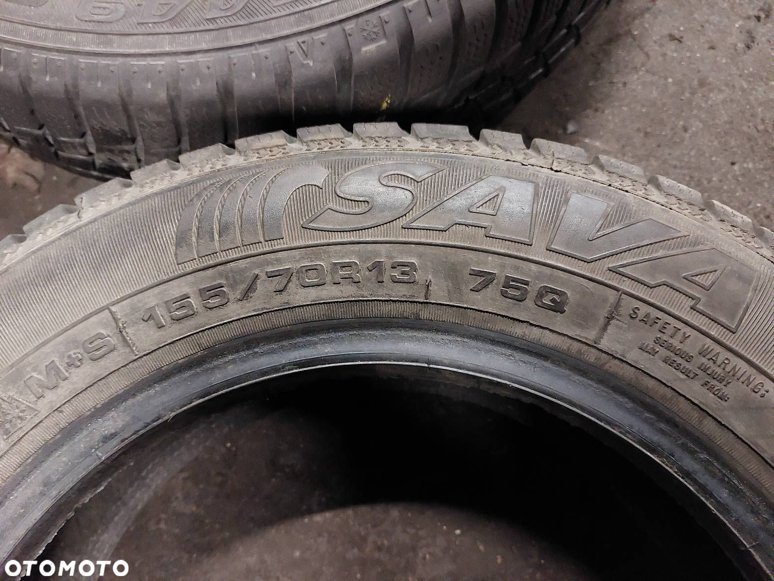 OPONY ZIMOWE 4 SZT 155/70R13 2014R SAVA ESKIMO 2016R FALKEN EUROWINTER - 3
