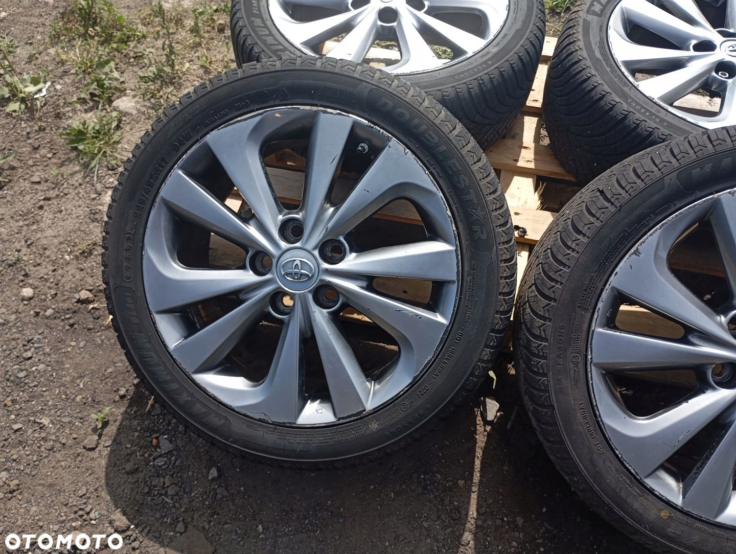 FELGI OPONY TOYOTA AURIS COROLLA AVENSIS 7x17 ET50 OEM - 5