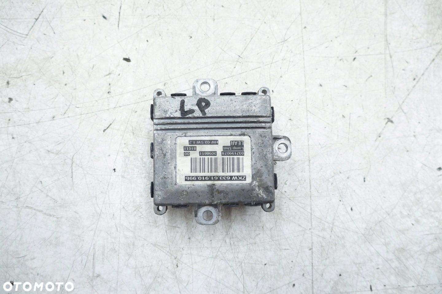 VOLVO S80 II XC70 PRZETWORNICA MODUL SKRĘTU XENON LEWY 6336191099 3098651 - 1