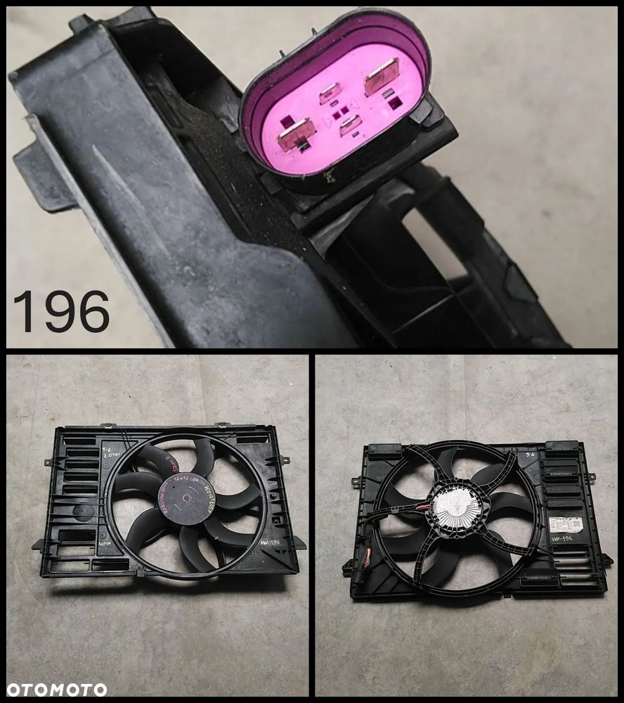 VW-001-399 WENTYLATOR CHŁODNICY VW AUDI SEAT SKODA - 30