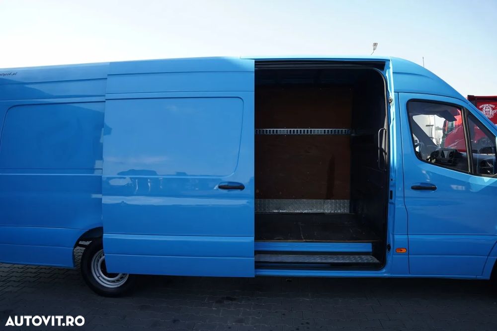 Mercedes-Benz SPRINTER 316 CDI / EXTRA LUNG / MAXI / NEGRU - 4.8 M / AUTOMAT / PANEL / IMPORTAT / - 18
