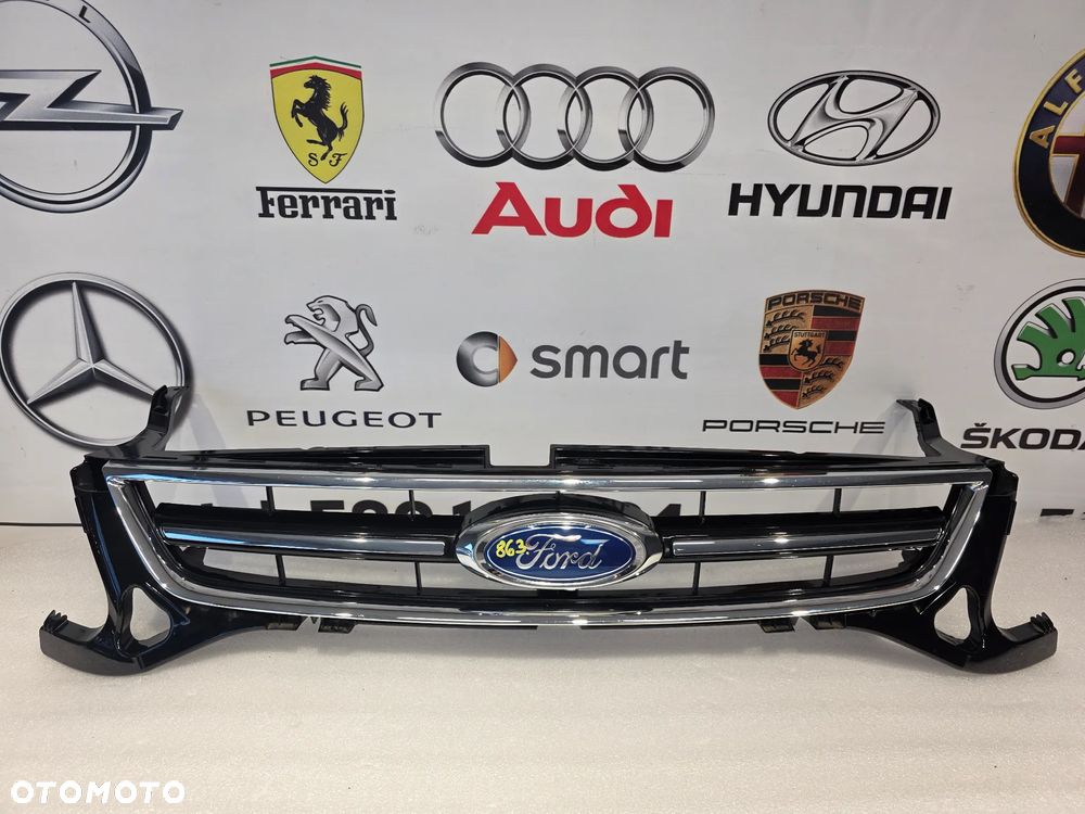FORD MONDEO MK4 IV LIFT 10- ŁADNA ATRAPA / GRILL PRZEDNI PRZÓD , NR BS71-8200-B , NR AUKCJI GL863 - 1
