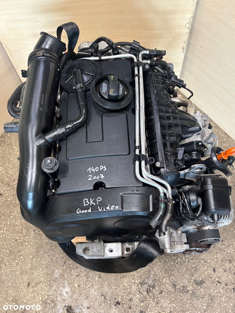 VW Passat B6 silnik 2.0 Diesel 140KM BKP kompletny film video - 4