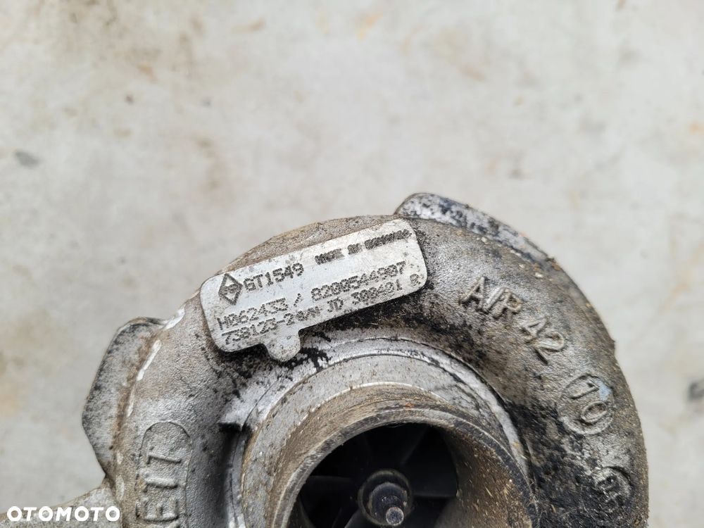 Turbo turbosprężarka Renault Trafic Vivaro 1,9 DCI 80KM 8200544907 - 3