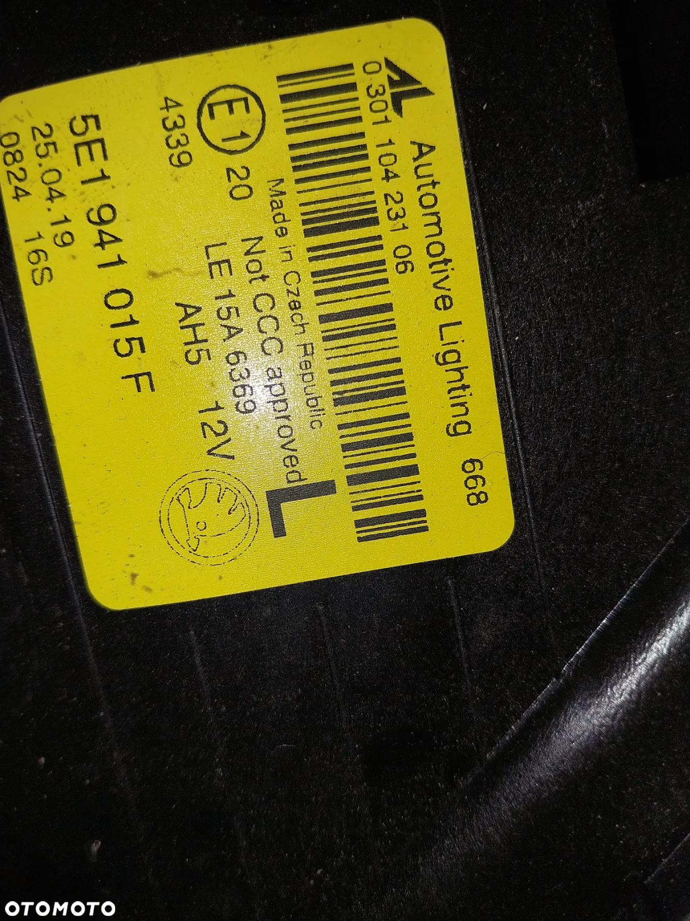 LAMPA LEWA OCTAVIA III 5E0 17- LIFT FULL LED CAŁA KOMPLETNA - 5