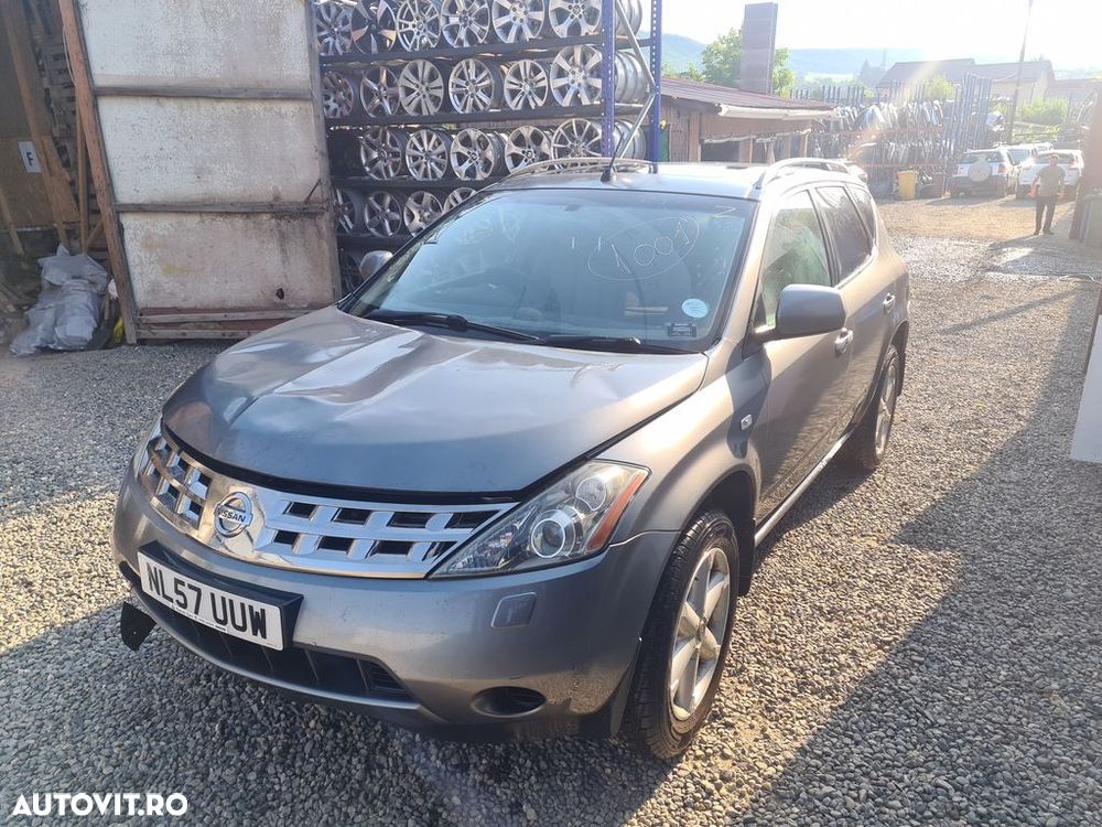 Bara fata Nissan Murano 2002 - 2007 GRI (1001) model cu spalatoare far - 1