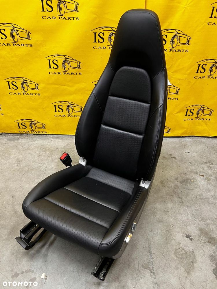 FOTELE BOCZKI KANAPA CZARNE PORSCHE 911 991 LIFT - 4