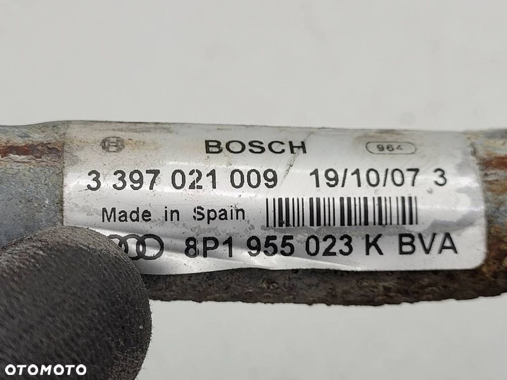 MECHANIZM WYCIERACZEK PRZÓD AUDI A3 8P 8P1955023K  EUROPA SPRAWNY - 7