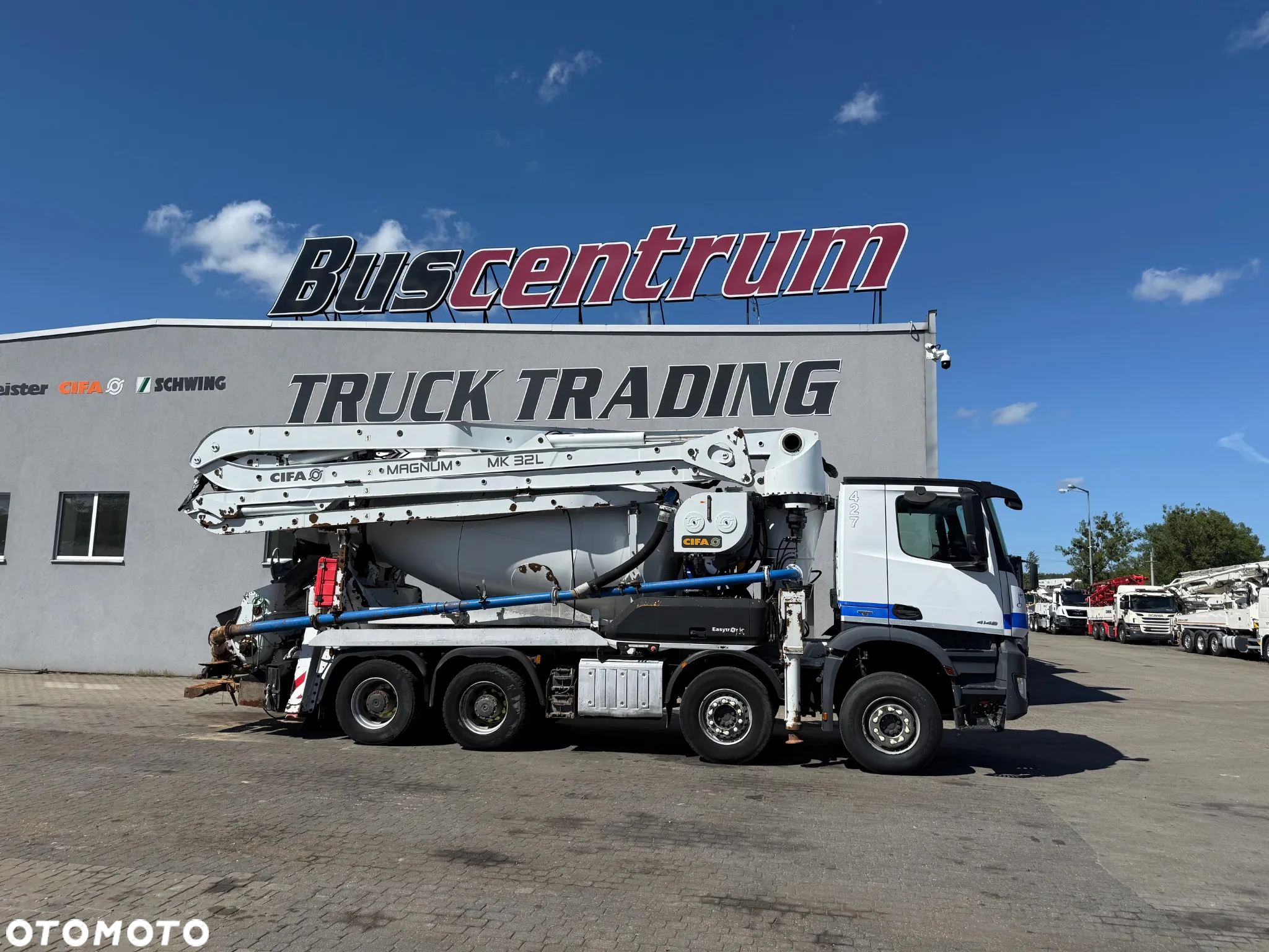 Mercedes-Benz Arocs 4148 CIFA MK 32 L / PB808 / 9 m3 - 2