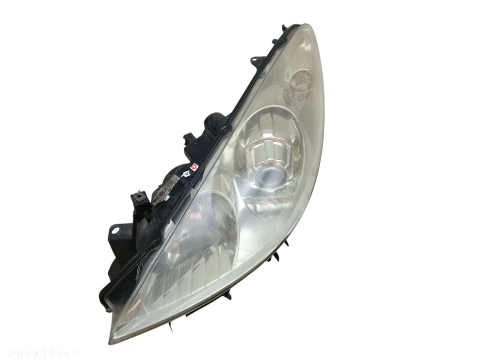 LAMPA REFLEKTOR LEWY PRZÓD SOCZEWKA PEUGEOT 307 LIFT (05-08) 9655764380 EU - 2