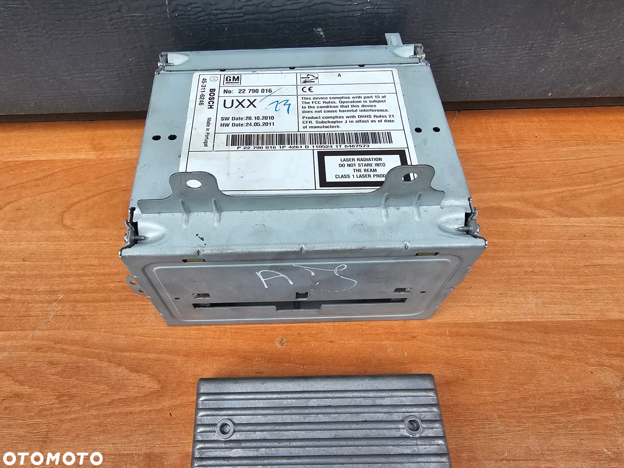RADIO NAWIGACJA KOLOROWA OPEL ASTRA J DVD 800 KOMPLET 95326942 - 11
